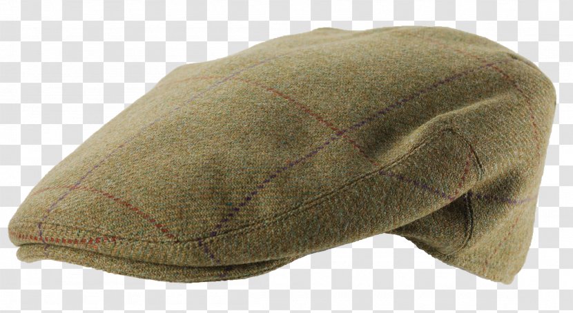 Cap Tweed Gamekeeper Hat Textile - Headgear Transparent PNG