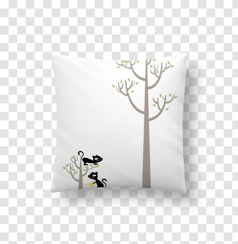 Ceramic Mug Pillow Cat Child - Plant GROWING Transparent PNG