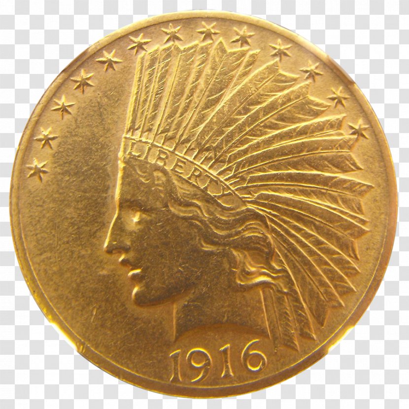 Coin Bronze Medal Gold Brass - Coins Usa Transparent PNG