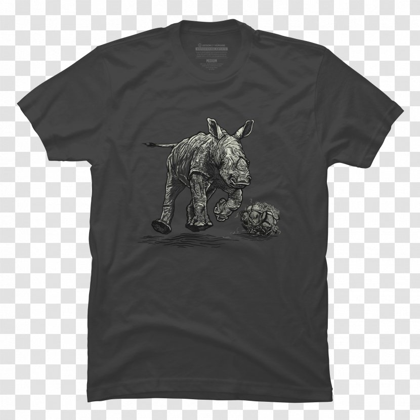 T-shirt Clothing Suit Sleeve - Tshirt - Rhino Transparent PNG