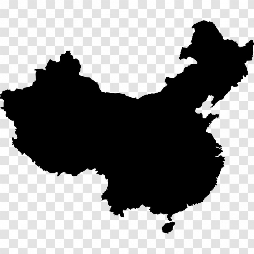 China Vector Map Drawing - The Seven Wonders Transparent PNG