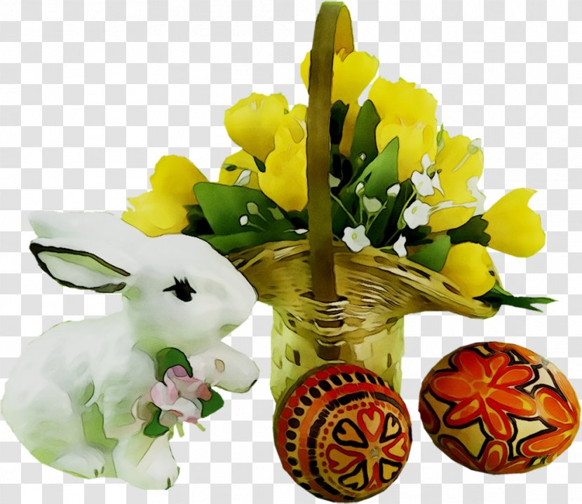 Floral Design Cut Flowers Food - Plants - Easter Bunny Transparent PNG