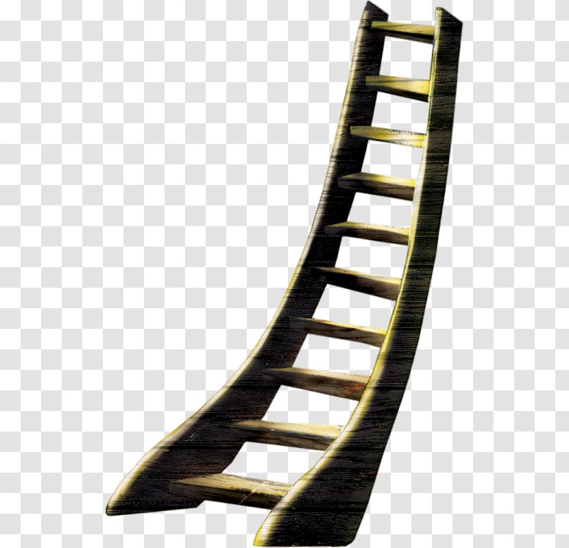 Stairs Ladder Wood - Gratis - Wooden Transparent PNG