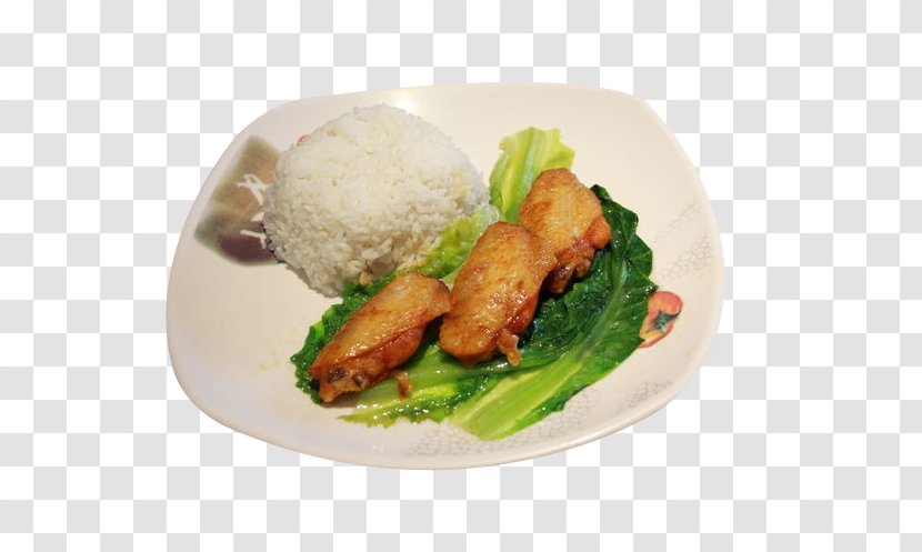 Karaage Hainanese Chicken Rice Fried Cooked - Food - Delicious Transparent PNG
