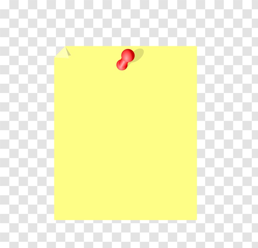 Paper Material Rectangle - Post-it Note Transparent PNG
