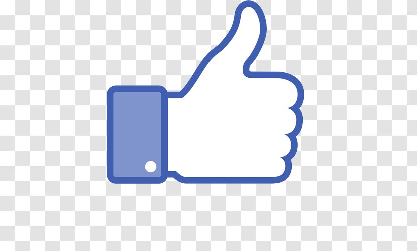 Facebook Like Button Social Media Facebook, Inc. - Area Transparent PNG