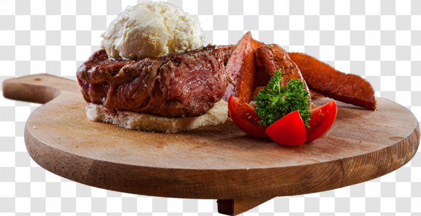 Beef Tenderloin Roast Full Breakfast Game Meat Sirloin Steak - Irish Pub Transparent PNG