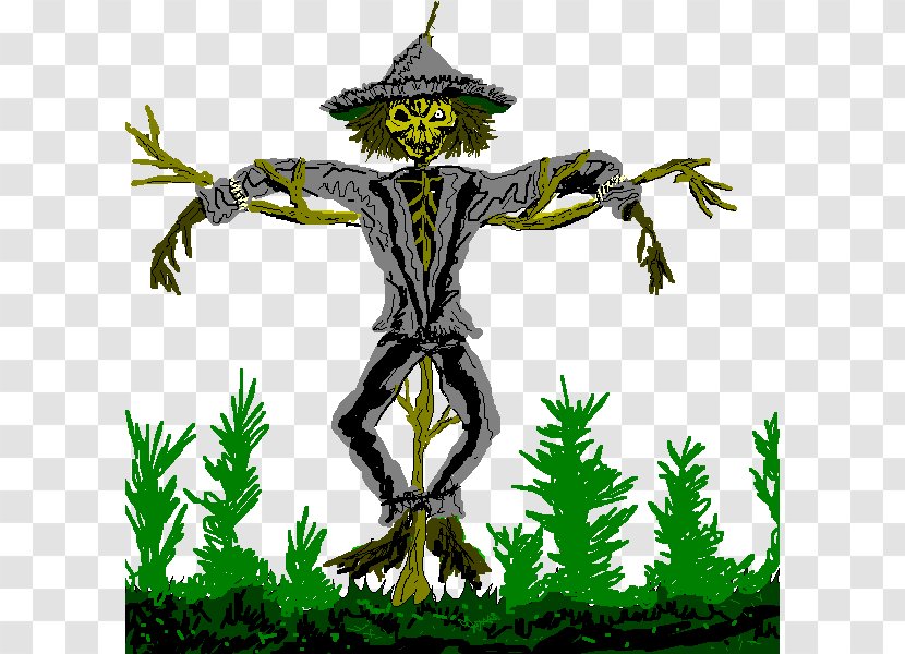 Scarecrow Halloween Free Content Clip Art - Fictional Character - Scary Images Transparent PNG