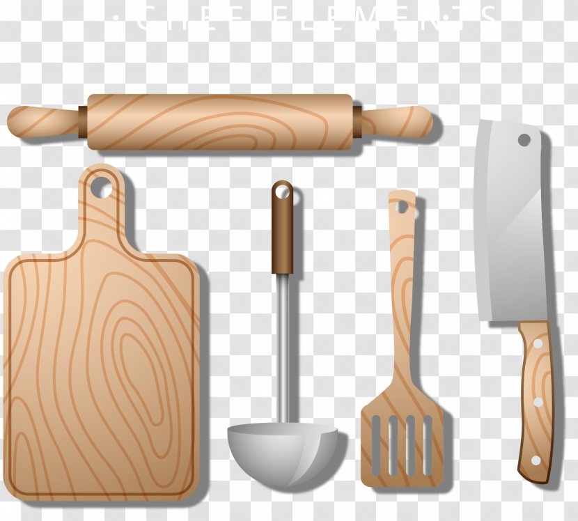 Kitchen Tool Icon - Vector Hand-painted Tools Transparent PNG