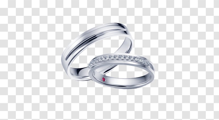 Romance Jewellery Ring Love - I,DO Platinum Diamond Inlaid Track Transparent PNG