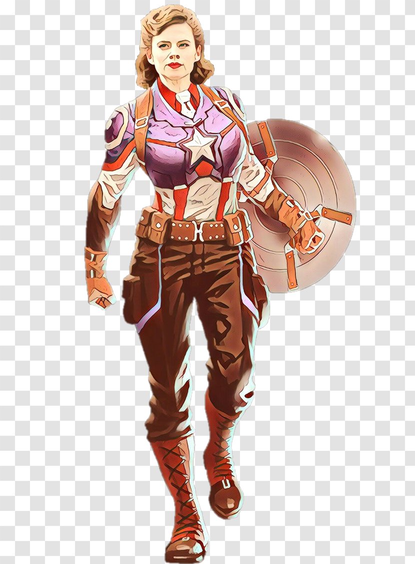 Woman Cartoon - Warrior - Style Cowboy Transparent PNG