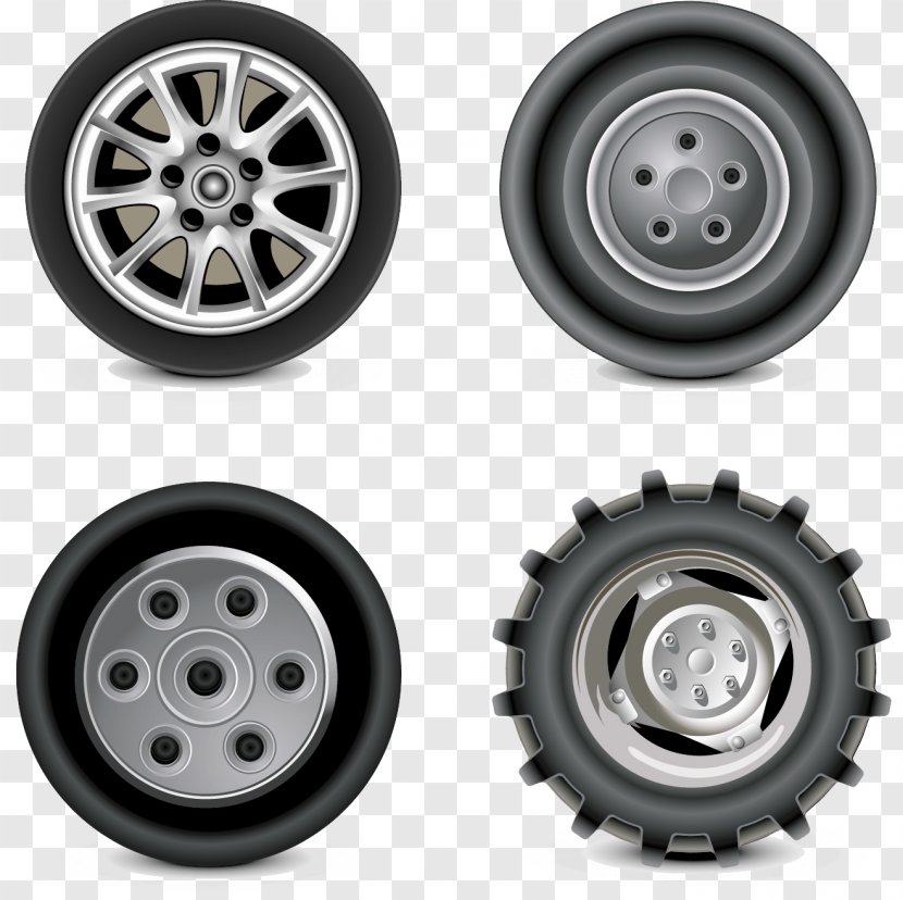 Car Rim Wheel Royalty-free - Automotive Exterior - Free To Pull The Tire Material Transparent PNG