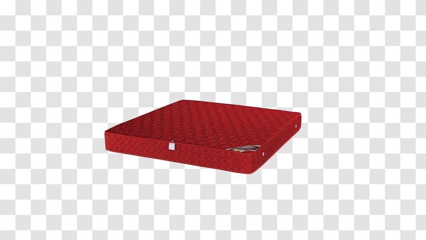 Rectangle Red - Comfortable Mattresses Transparent PNG