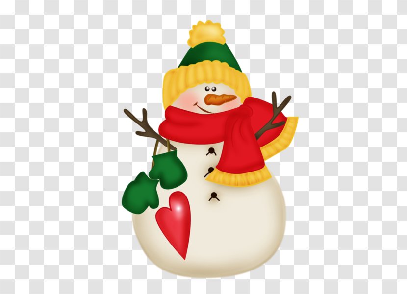 Snowman Scarf Clip Art - White Transparent PNG