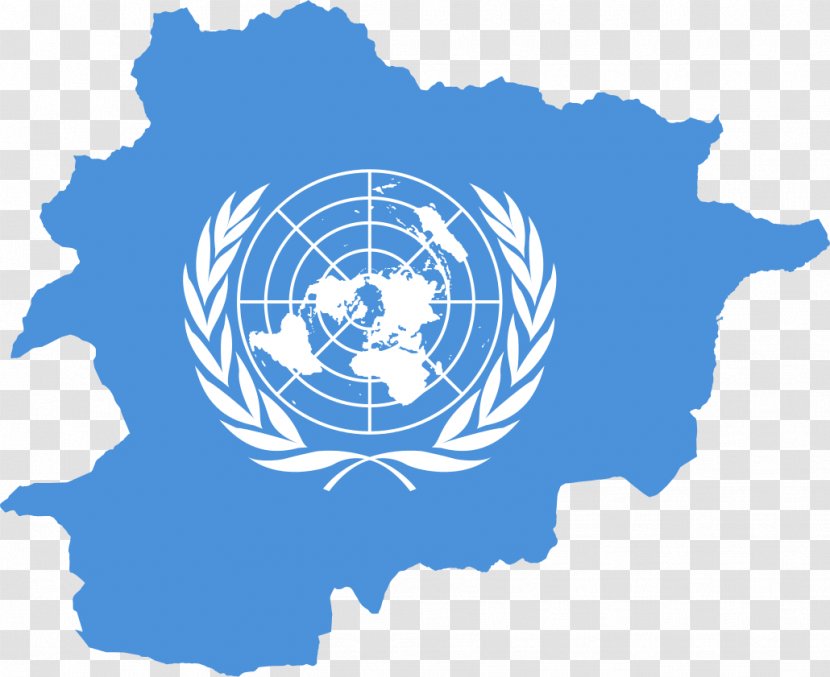 Model United Nations Flag Of The Office At Nairobi International - Sky - Andorra Transparent PNG
