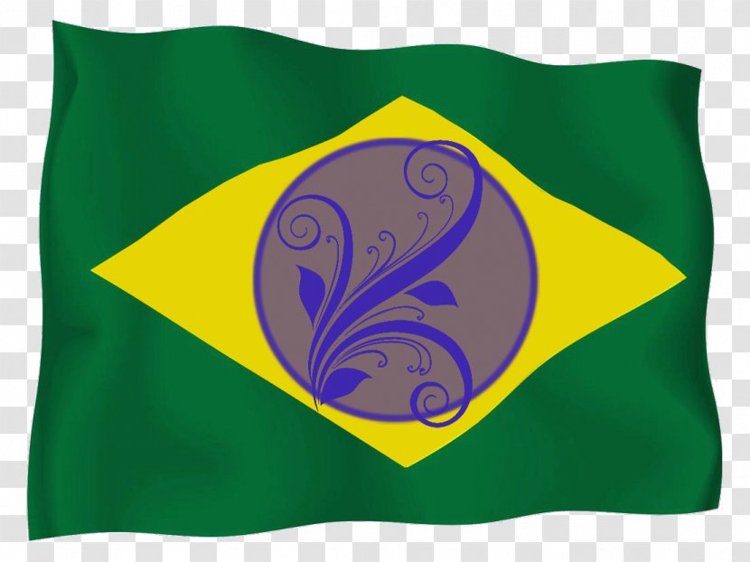 Flag Of Brazil Estilización 03120 - God Transparent PNG