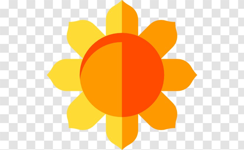 Icon - Petal - Cartoon Sun Transparent PNG