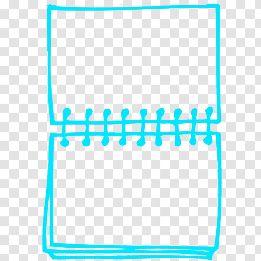 Book Paper - Aqua - Calendar Transparent PNG
