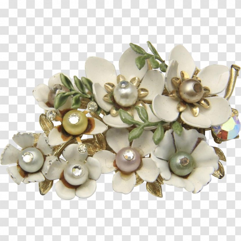 Brooch Cut Flowers Jewellery Clothing Accessories - Flower Transparent PNG