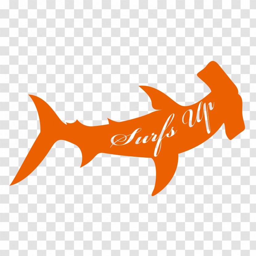 Surfing Logo Illustration - Fish - Shark Surf Transparent PNG