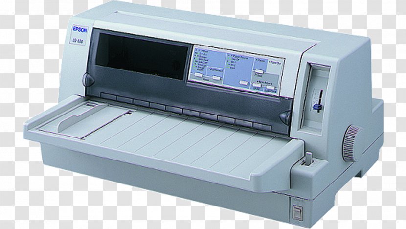 Dot Matrix Printing Epson Printer Paper - Technology Transparent PNG