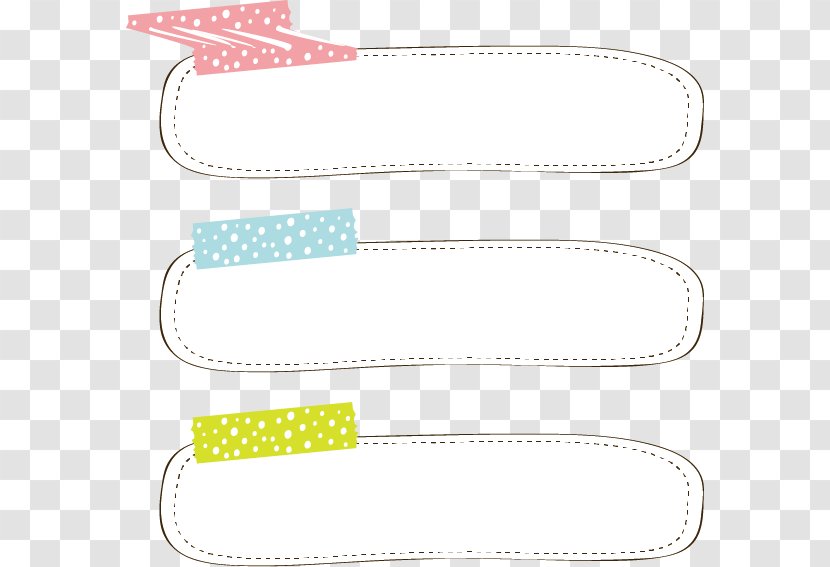Adhesive Tape Download Material - Fashion Accessory - Border Transparent PNG