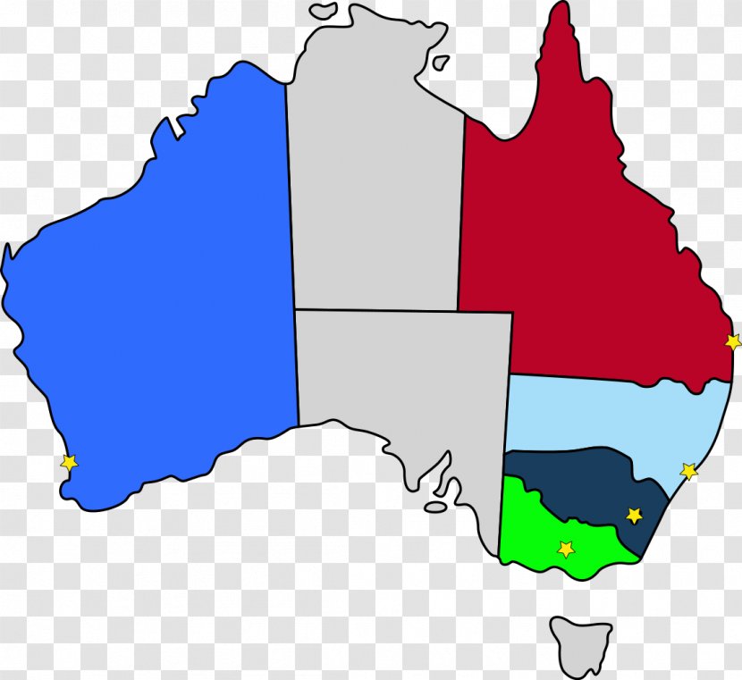Blank Map Orange World City - Mapa Polityczna - Australia Transparent PNG