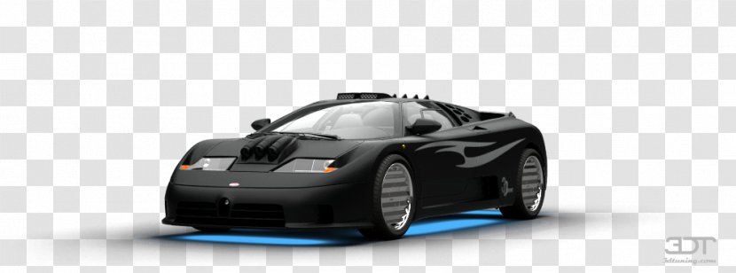 Radio-controlled Car Automotive Design Wheel Performance - Vehicle - Bugatti EB 110 Transparent PNG