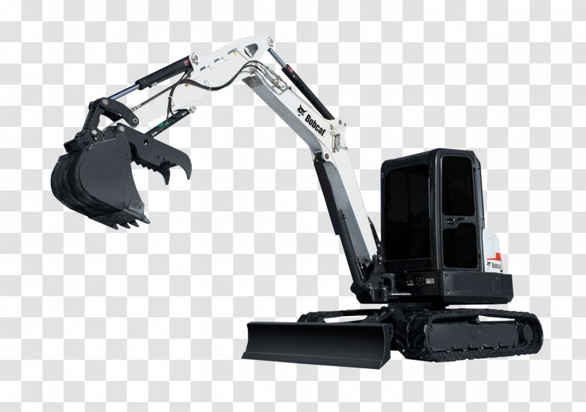 Compact Excavator Bobcat Company Heavy Machinery Earthworks Transparent PNG
