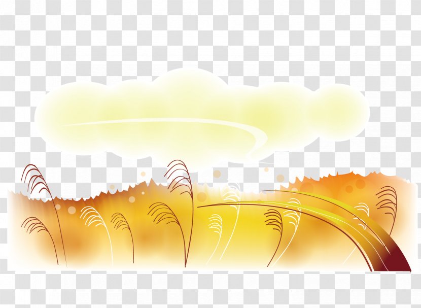 Autumn Common Reed Dizi Illustration - Sunlight - Wind Of The Transparent PNG