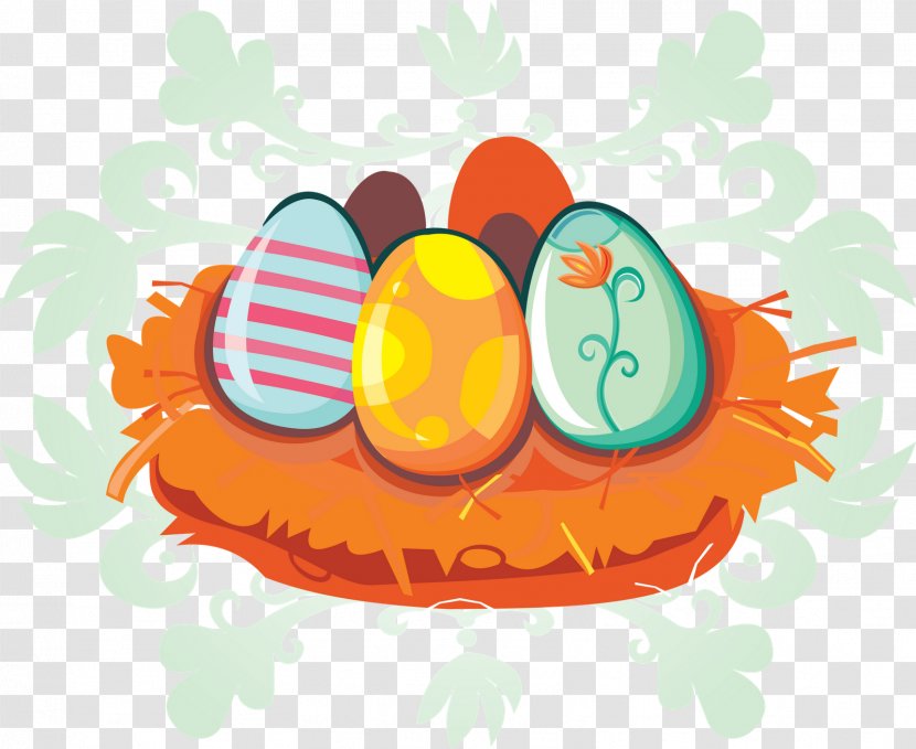 Easter Egg - Orange - Eggs Transparent PNG