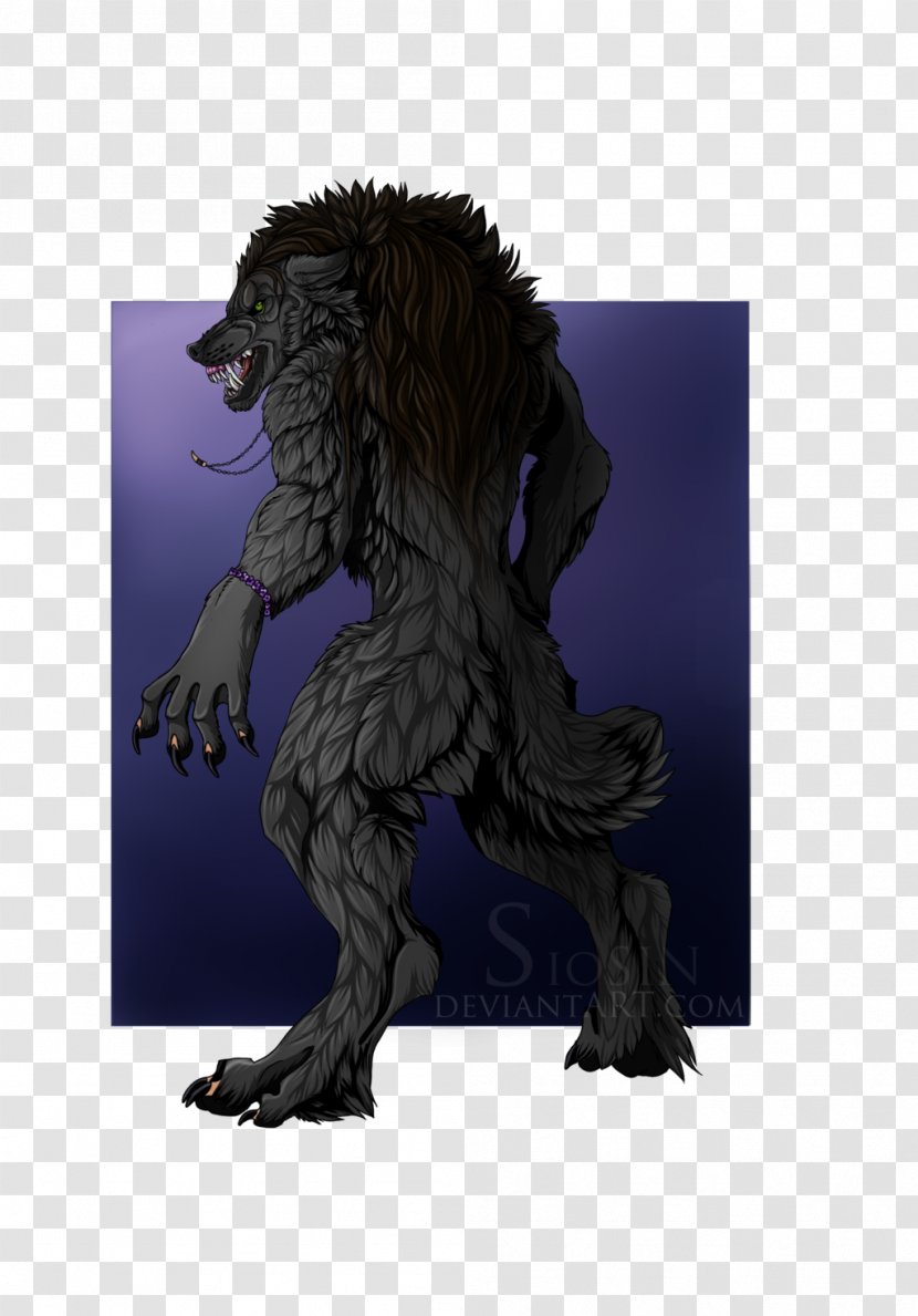 Werewolf Dog DeviantArt The Shadow Wolf - Fictional Character - Cool Drawings Angry Transparent PNG
