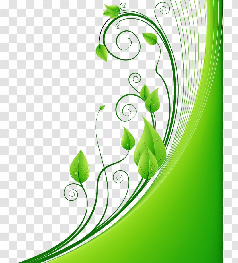 Green Leaf Plant Transparent PNG