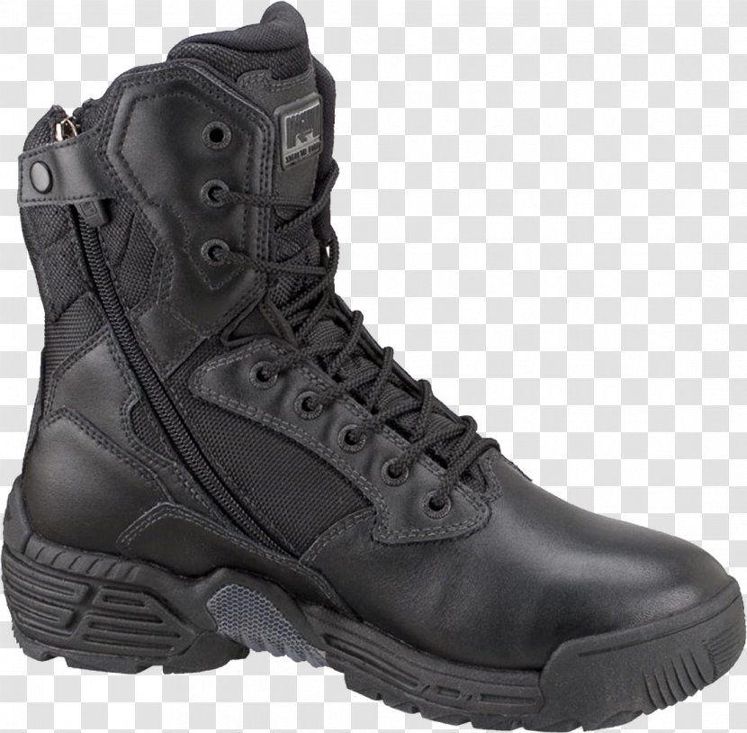 Combat Boot Steel-toe Footwear Leather - Steel Toe - Boots Image Transparent PNG