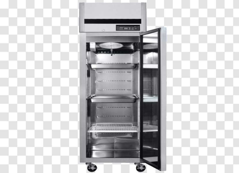 Refrigerator Armoires & Wardrobes Door Frozen Food Kitchen - Stainless Steel Transparent PNG