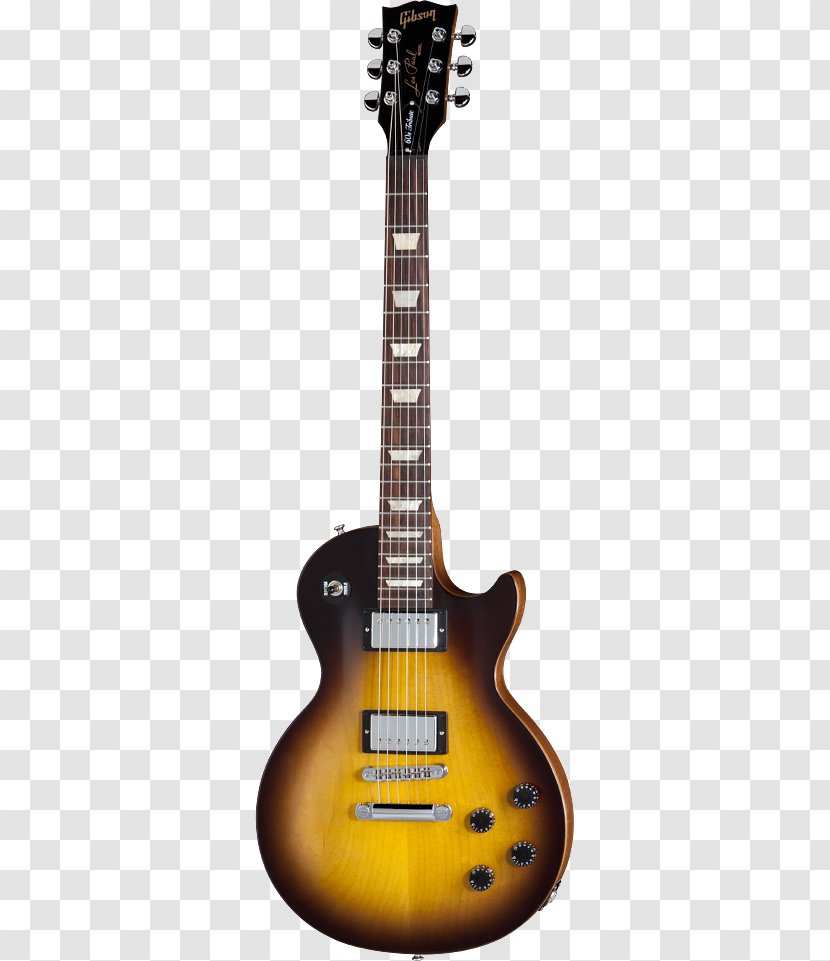 Gibson Les Paul Studio Sunburst Electric Guitar Standard - J45 Transparent PNG
