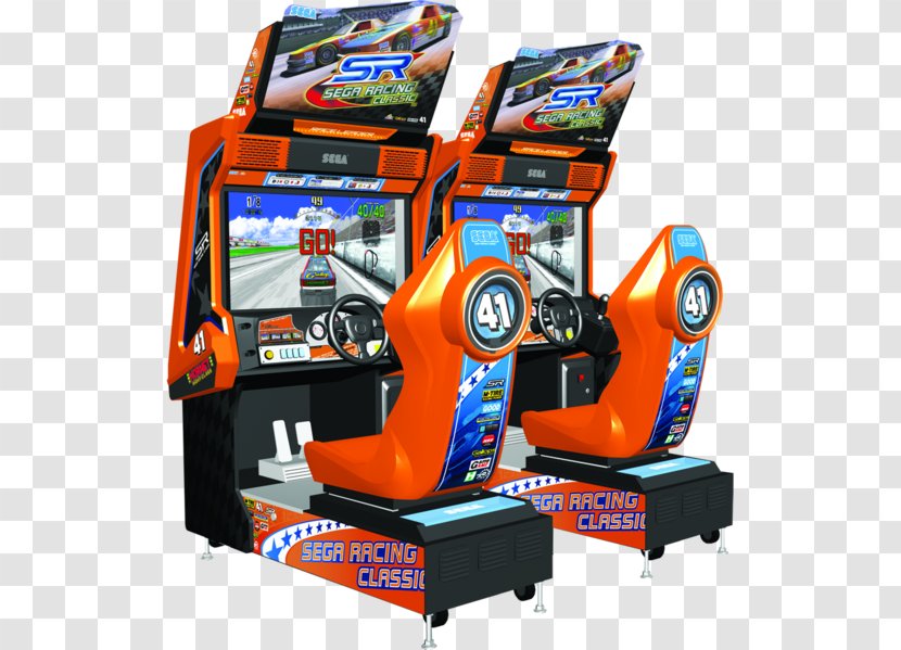 Daytona USA 2 Ferrari: The Race Experience Sega Rally Championship Arcade Game - Cabinet Transparent PNG