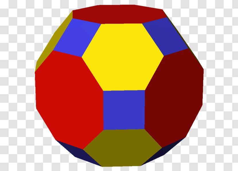 Uniform Polyhedron Truncation Regular Omnitruncated - Mathematics - Cuboctahedron Transparent PNG