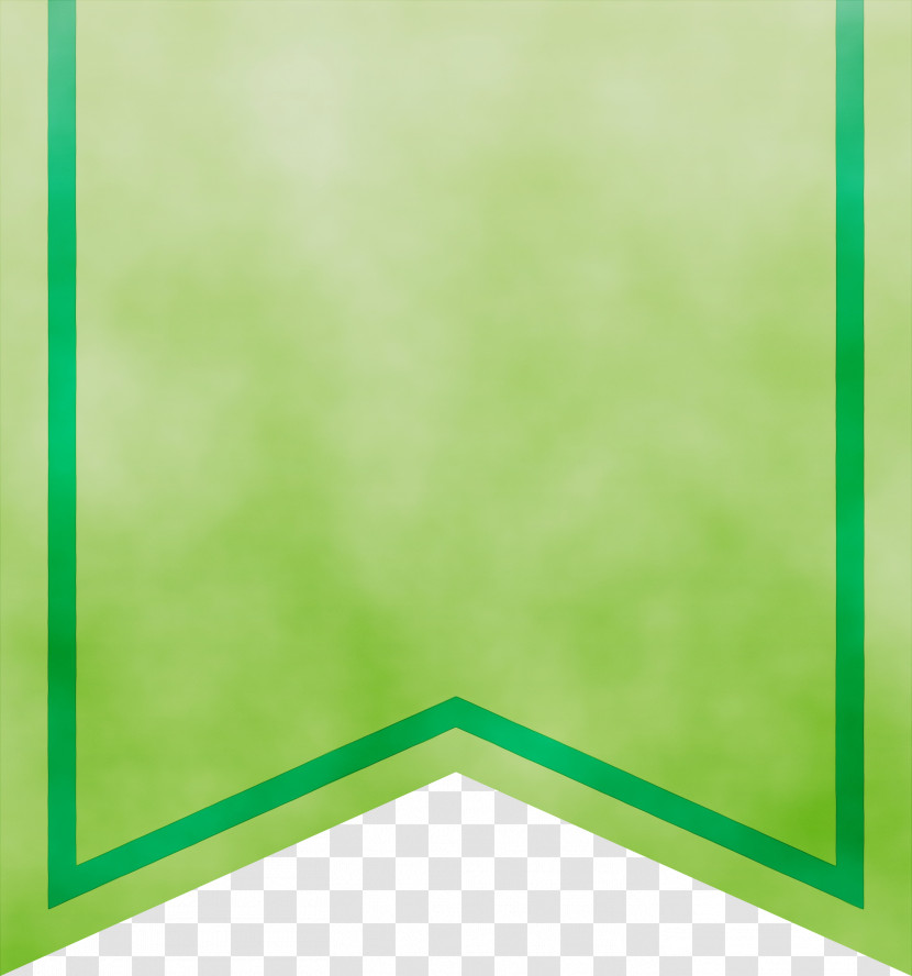 Green Yellow Line Rectangle Square Transparent PNG