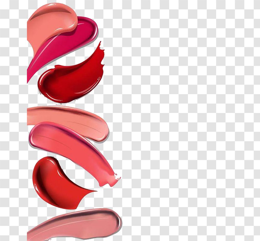 Lipstick Cosmetics Euclidean Vector - Petal Transparent PNG