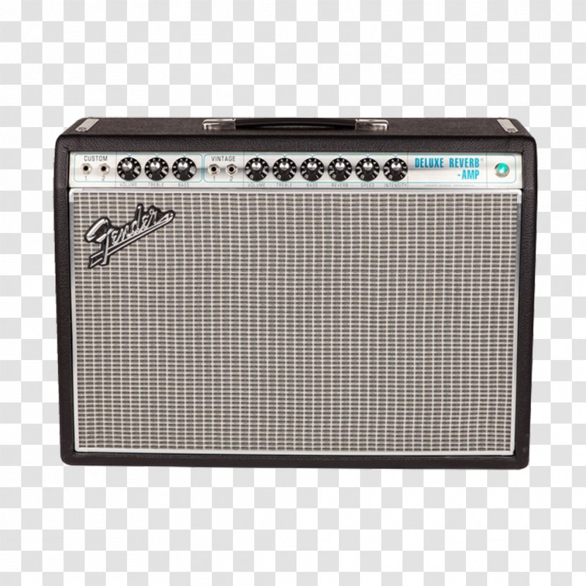 Guitar Amplifier Fender Deluxe Reverb '68 Custom Musical Instruments Corporation - Electronic Instrument Transparent PNG