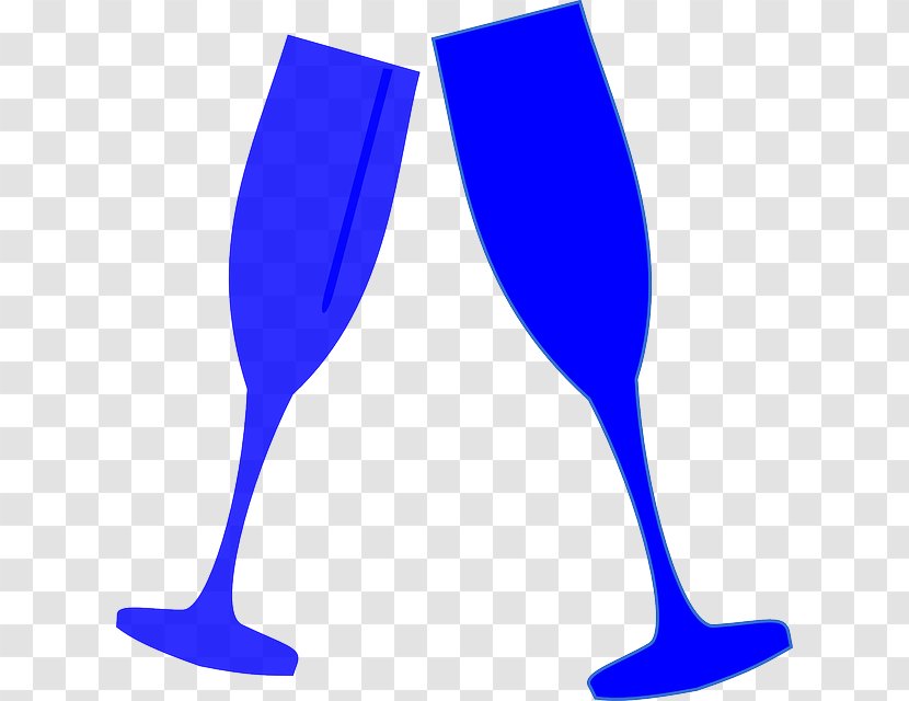 Champagne Glass Wine - Toast Transparent PNG
