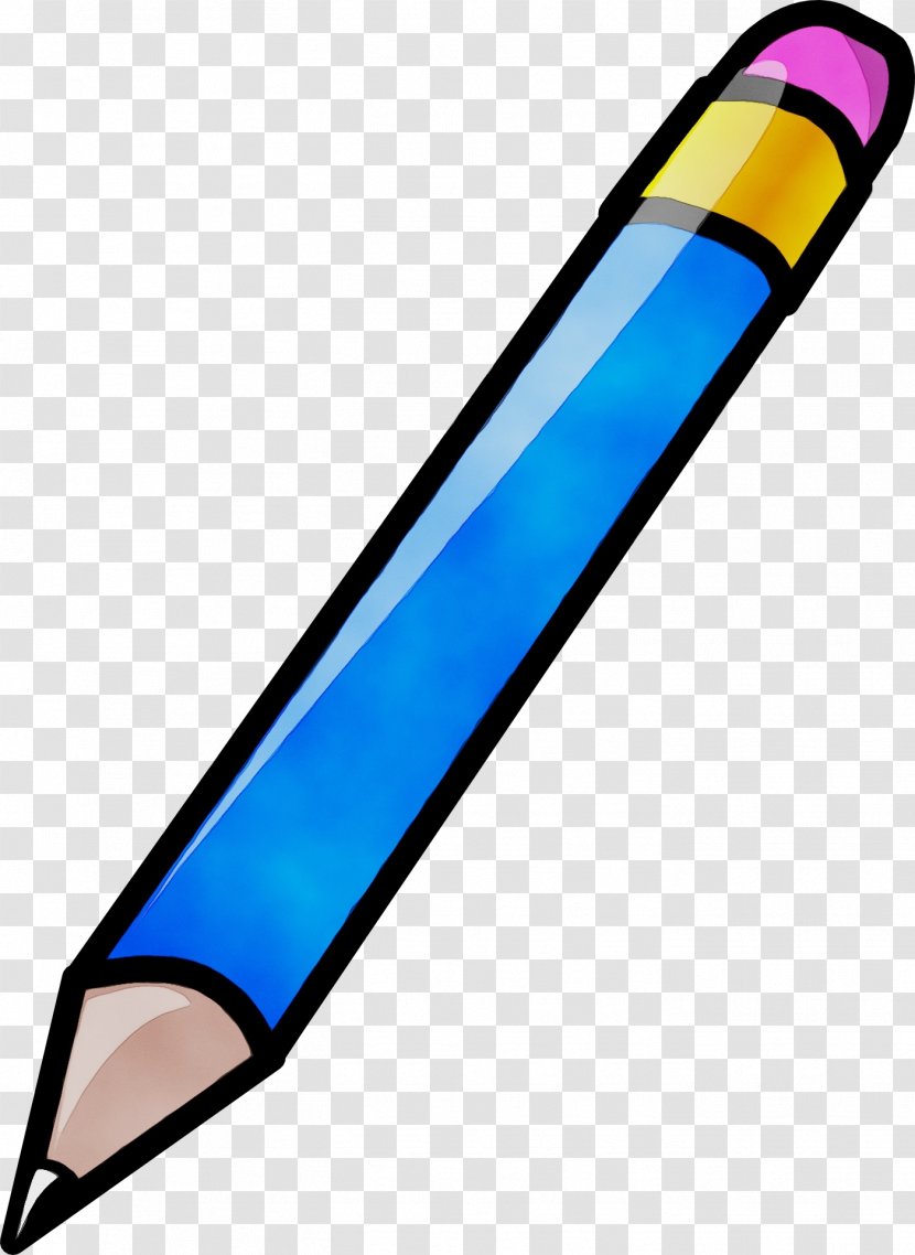 Watercolor Drawing - Colored Pencil - Writing Implement Color Transparent PNG