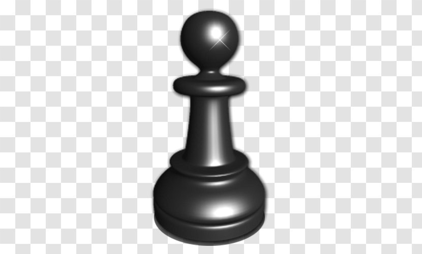 Chess Piece Pawn King Queen - Bishop - Painted Black Pieces Transparent PNG