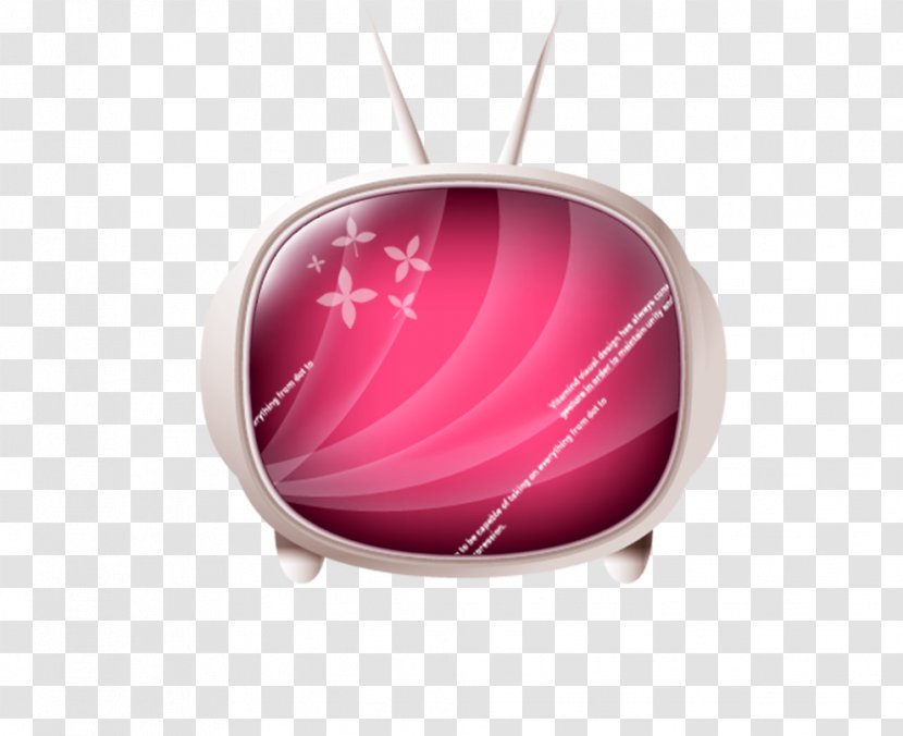 Circle - Magenta - TV Decorative Elements Transparent PNG