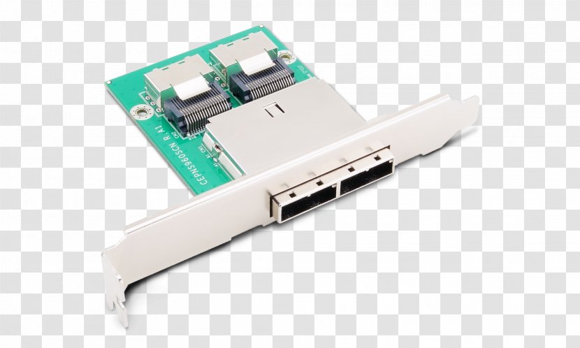 Network Cards & Adapters Serial Attached SCSI PCI Express Conventional ATA - Electronics Accessory - Raid Transparent PNG