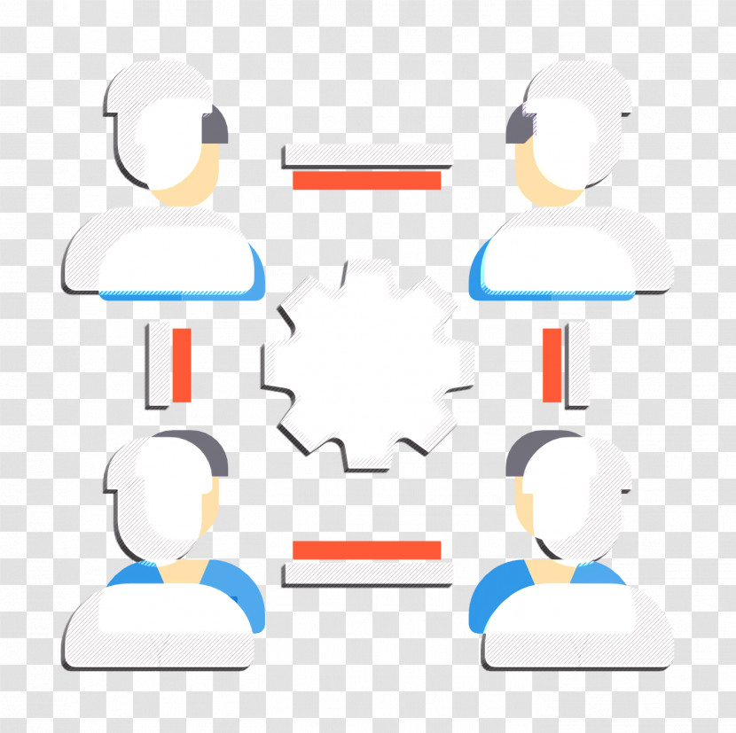 Work Icon Business Management Icon Cooperate Icon Transparent PNG