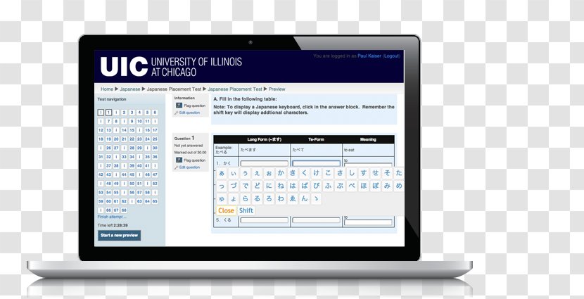 University Of Illinois At Chicago Placement Testing Educational Assessment Study Skills - Information - High School Mathematics Transparent PNG
