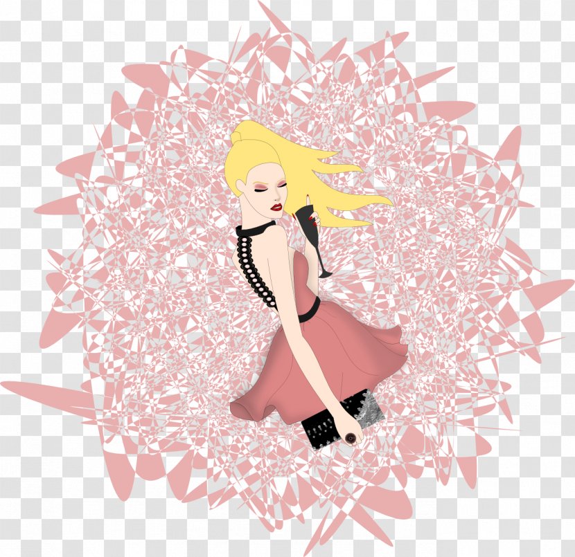 Digital Illustration Cartoon Fashion - Frame - Design Transparent PNG