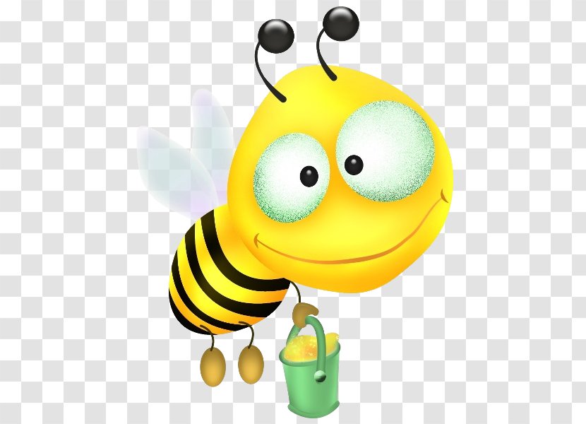 Honey Bee Worker Bumblebee Clip Art - Cute Transparent PNG